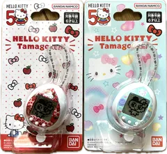 即日発送【新品】ハロー キティ たまごっち レッド & スカイブルー BANDAI たまごっち サンリオ キャラクターズ