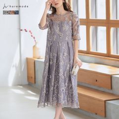 未使用(40)emotional dresses レースロングドレスワンピース - メルカリ
