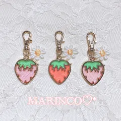 苺 ストロベリー レジンいちごチャーム／ラメピンク(NO.489)