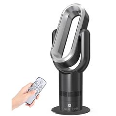 【新品】 【節電対策】タワーファン 扇風機 羽なし 冷風 温風 強力 DCモーター13段階切り替え 90°自動首振り 上下風向き180°調整可 空気循環 9Hタイマー 静音 省エネ 安全機能搭載 スリムファン リビング/冷暖房/脱衣所適用 羽なし扇風機 冷 1