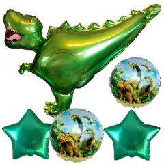 【人気商品】飾り付けセット 男の子 (A･恐竜グリーン) バルーン 恐竜 regalo