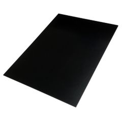 【YJB PARTS】 ピックガード用板材 つや消しマットブラック1P 300×220(mm)