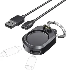 新品 MoKo ガーミン用充電ケーブル 1m チャージングケーブル Micro-B Type-C対応