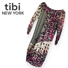 tibi New York　ティビ　ニューヨーク　シルク　100%　ワンピース tibi New York ティビ ニューヨーク シルク 100% ワンピース