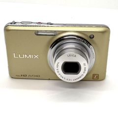 「中古品・Bランク」パナソニック ルミックス LUMIX DMC-FX77-N　レオパードゴールド コンパクトデジタルカメラ　本体