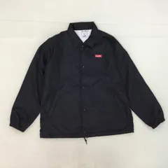 ■X-girl エックスガール コーチジャケット ナイロンジャケット ブラック サイズ2 レディース バックプリント スナップボタン 0.6kg