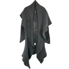 Rick Owens リックオウエンス 2006AW アルパカウール ドレープニットカーディガン RO 1617 チャコールグレー XSのサムネイル