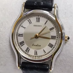 ★Stay様専用★電池交換済★SEIKO EXCELINE セイコーエクセリーヌ 1221-0160 クレドールベルト