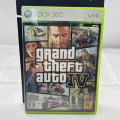 【Xbox360】グランド・セフト・オートIV GTA4 日本語版 CERO Z ガイドブック・ケース付き CAPCOM製 レトロゲーム u419