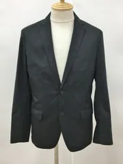 カルバン・クライン Calvin Klein テーラードジャケット 36 ブラック 絹15% 薄手 2507WS003