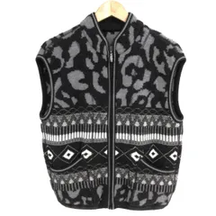 伊太利屋 GK ヒョウ柄 派手柄 ベスト 裏地 GIVENCHY 伊太利屋 GK ヒョウ柄 派手柄 ベスト 裏地 GIVENCHY 伊太利屋 GK