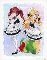 【中古】キャンバスボード・キャンバスアート 邪神ちゃん＆花園ゆりね キャンバスボード 「邪神ちゃんドロップキックX×アトレ秋葉原 邪神ちゃんドロップキックの館 ～まるでメジャー作品ですの～」のサムネイル