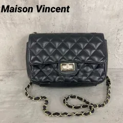 Maison Vincent メゾン ヴァンサン レザーショルダーバッグ ★ ■■