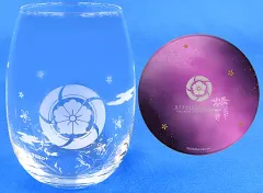 【中古】マグカップ・湯のみ へし切長谷部 オリジナルグラス・コースターセット 「刀剣乱舞-ONLINE-×ファミリーマート 7周年記念キャンペーン」