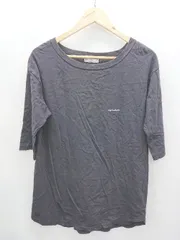 ◇ SLOBE IENA スローブ イエナ 七分袖 Tシャツ カットソー ブラック系 レディース P  【1406240035250】