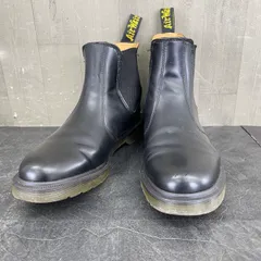 チェルシーブーツ サイドゴア 【中古】 Dr.Martens ドクターマーチン 10297 EU42 約26.5cm ブラック レザーブーツ 靴 / 510722