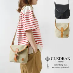 【新品】【CLEDRAN クレドラン】グラン ショルダーバッグ / GRAN SHOULDER (CL3547)正規品 レディース ブリティッシュ メンズ ユニセックス レザー 本革 牛革 帆布 肩掛け 斜め掛け 小さめ 財布 30代 40代 50代 60代