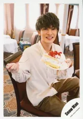 【中古】生写真(ジャニーズ) Snow Man/深澤辰哉/座り/シングル「Grandeur」MV＆ジャケ写オフショット/公式生写真