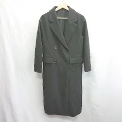 ◇ ⊇ GU ジーユー 長袖 コート サイズXS ブラック レディース E  【1412260037112】