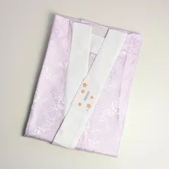 【振袖用】洗える襦袢 長襦袢 仕立て上がり 半衿付き ピンク S/M/L/LLサイズ