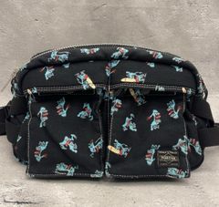 希少90s USA製 ZORLAC ウエストバッグ パスヘッド 総柄 ゾーラック