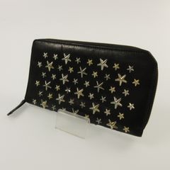 【姫路東店】 中古 JIMMY CHOO | ジミーチュウ ラウンドファスナー長財布 CARNABY 【125】