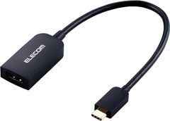 096 エレコム(ELECOM) USB-C HDMI 変換 (USB C to HDMI 60Hz 変換アダプタ ) 0.15m ブラック AD-CHDMIQBK2