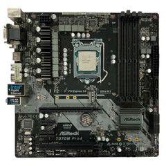 【送料無料】 ★（ジャンク品）マザーボード ASRock  Z370M Pro4★Intel Corei7-8700★CPU付き★