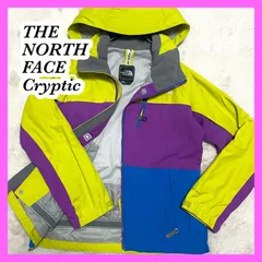 【THE NORTH FACE】ノースフェイス　Cryptic クリプティック　マウンテンパーカー　トリコカラー　 スキーウェア　スノボ　雪山　US規格　Sサイズ　韓国　日本　Mサイズ相当　ハイベント　HYVNET レディース　ホログラム　ワンポイント刺繍