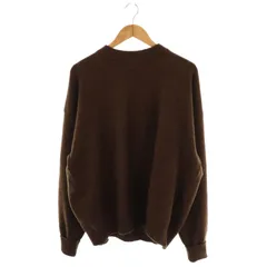ザ リラクス THE RERACS CREW NECK KNIT ニット セーター 長袖 F 茶 ブラウン /AT ■OSのサムネイル