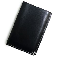 エルメス H セリエ カードケース パスケース 名刺入れ 定期入れ ボックスカーフ レザー ノワール ブラック 黒 B刻印 HERMES（中古）