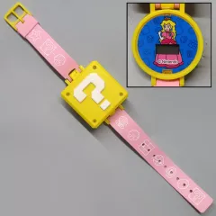 【中古】懐中時計･腕時計 ハテナブロック(ピーチ) 「スーパーマリオ ウォッチコレクション」