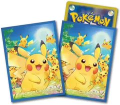 ■新品未開封品■ ポケモンカードゲーム デッキシールド ピカチュウ大集合 ポケカ カードスリーブ
