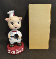 オリエンタルカレー シェフキャラクター フィギュア 首降り ソフビ