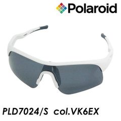 Polaroid(ポラロイド) 偏光サングラス PLD7024/S col.VK6EX[WHITE] スポーツタイプ UVカット 偏光レンズ