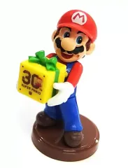【中古】食玩 トレーディングフィギュア 13.マリオ＆プレゼント(緑) 「チョコエッグ スーパーマリオ30th」