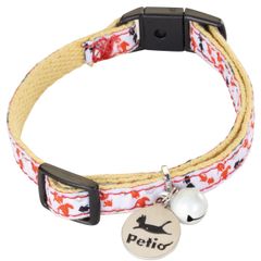 新品 金魚 猫小町カラー レッド 首輪 (Petio) ペティオ