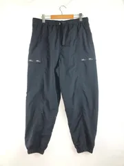 wtaps ex38 tracks trousers 19ss サイズ03 WTAPS Men's 03 Logo Embroidered Nylon Track Pants in Black WTAPS
