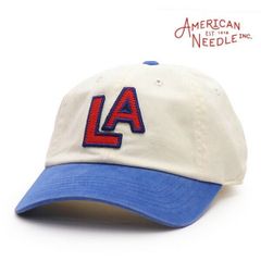 ★入手困難★人気 アメリカンニードル【AMERICAN NEEDLE】ロサンゼルス・エンゼルス キャップ アイボリー 送料無料 44740b