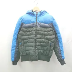 ◇ ⊇ GAP ギャップ 長袖 ダウンジャケット サイズXS ブルー系 ブラック メンズ E  【1503060018231】