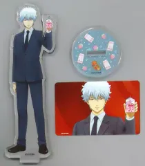 【中古】その他雑貨(キャラクター) 坂田銀時 アクリルスタンド＆レプリカカード(坂田銀時ver.) 「銀魂.×EPOS CARD」 エポスカード入会特典