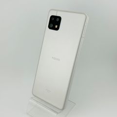 バッテリー良好 AQUOS sense6 64GB シルバー SIMフリー(simロック解除済) 中古 本体 動作確認済  【最短送料無料】M-010