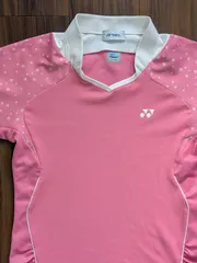 YONEX ヨネックス ユニフォーム ゲームシャツ ピンク レディースL