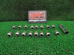 シルバー925ビーズ Lサイズ✨6mm✨8個 ゴローズ鹿革紐に キムタク仕様