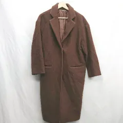 ■ ⊇ Mila Owen ミラ オーウェン 長袖 コート　サイズ0 ブラウン レディース E  【1410290064757】