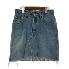 Levi's リーバイス 575 デニムミニスカート sizeW30/ブルー