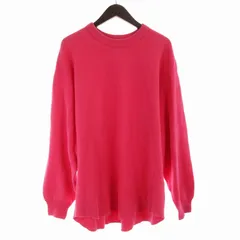 B&Y ユナイテッドアローズ BEAUTY&YOUTH ビューティー&ユース HEAVY COTTON CREW NECK PULLOVER スウェット トレーナー プルオーバー 長袖 UK34 S ピンク 1212-214-6855 /RO