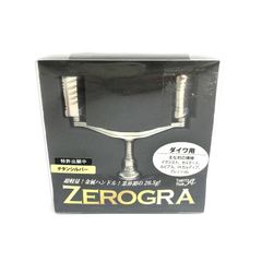 ゼログラ 34ハンドルDAIWA チタンシルバー リールパーツ ダイワ用 イグジスト セルテート ルビアス 26.5g 釣り 釣り具 フィッシング アウトドア ZEROGRA ◇TA2547