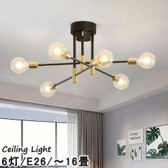 Hermosa ハモサ サークルシャンデリア 6灯 北欧/カフェ風 天井照明