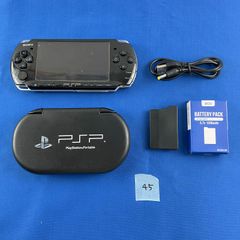 ◇45 【通電OK】プレイステーションポータブル playstation Portable PSP 3006 ピアノブラック 黒 海外 アジア版 ソフトおまけ